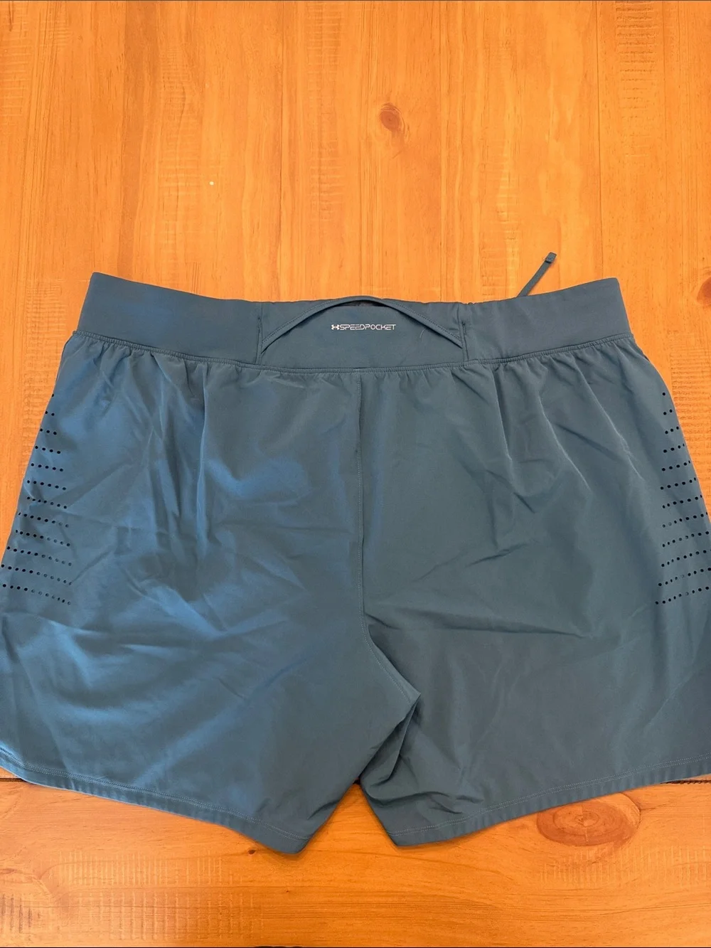 Under Armour Men's Teal Athletic Running Shorts